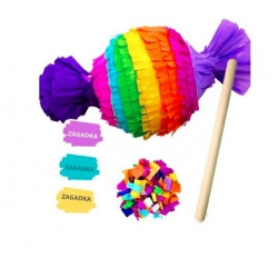 Piniata Cukierek Tęczowy 00229