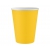 Talerzyki i kubeczki Żółte 15666