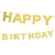 Girlanda Happy Birthday Złota 30377