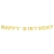 Girlanda Happy Birthday Złota 30377